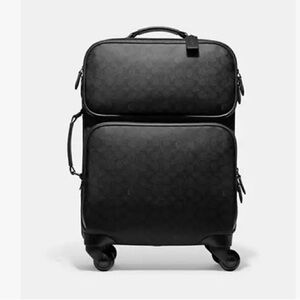Coach Signature Black Rolling Suitcase